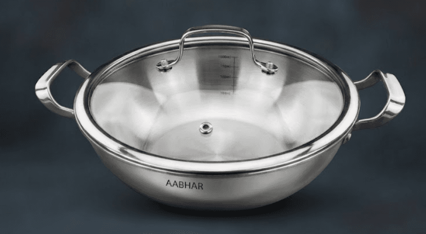 Aabhar Triply Kadhai 26 CM